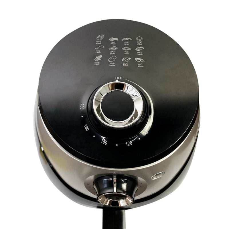 Fritadeira Elétrica Air Fryer Preto 220V - 3,8 Litros