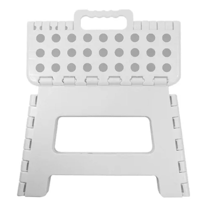 Banqueta Multiuso Retrátil Branca - 150kg