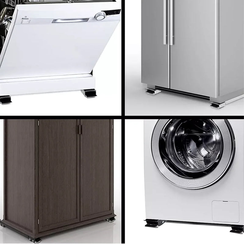 Suporte com Rodas para Eletrodomésticos – Ajustável e Reforçado