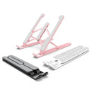 Suporte Articulado para Notebook e Tablet – Compacto e Ergonômico para Home Office