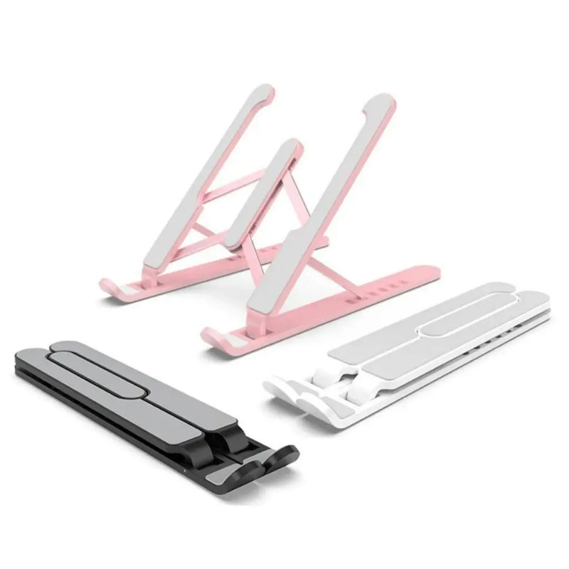 Suporte Articulado para Notebook e Tablet – Compacto e Ergonômico para Home Office