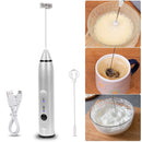 Mixer Misturador Elétrico 2 em 1 para Bebidas, Café, Leite e Claras de Ovos