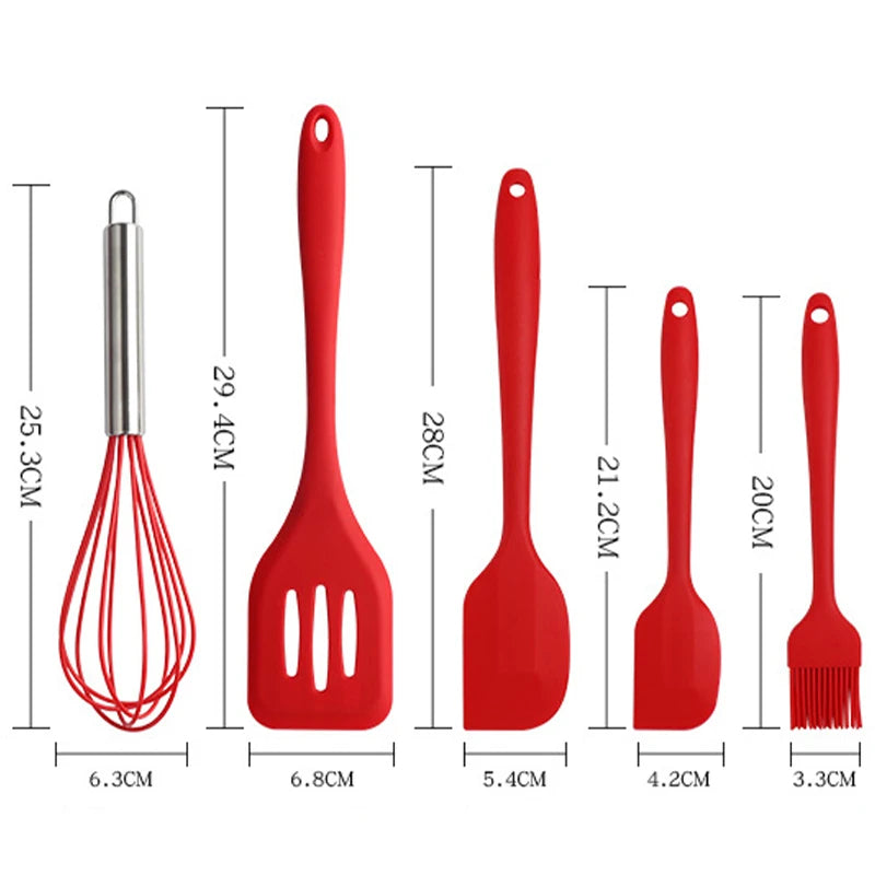 Kit Utensílios em Silicone